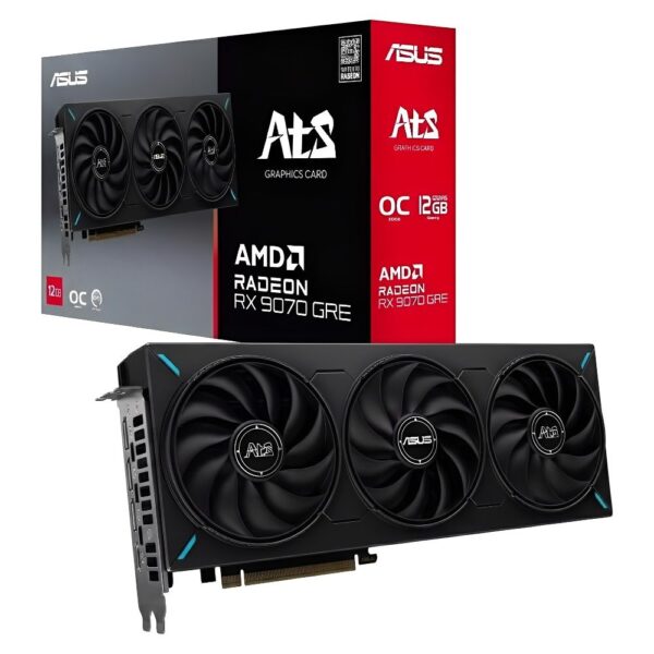 Placa de Vídeo ASUS Radeon RX 9070 GRE ATS OC Edition 12 GB GDDR6