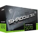 Placa de Vídeo MSI GeForce RTX 5070 Shadow 3X OC 12 GB GDDR7 - Imagem 7