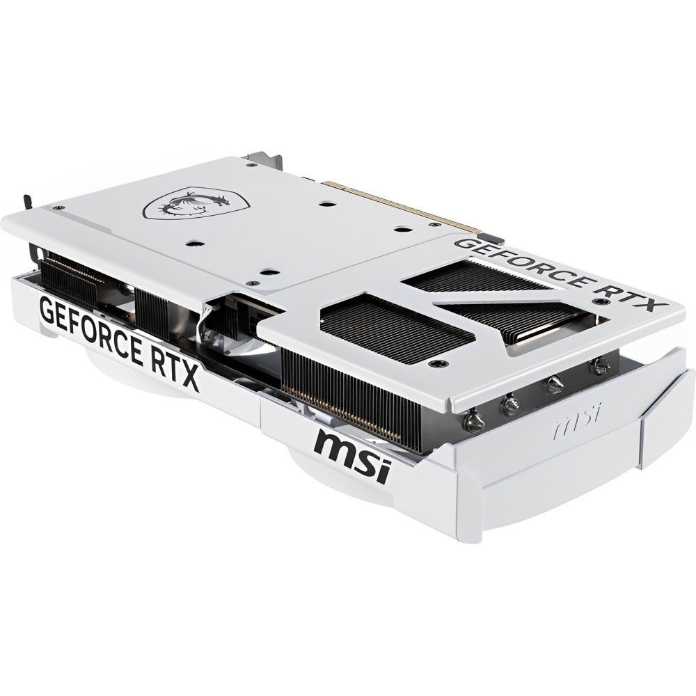 Placa de Vídeo MSI GeForce RTX 5070 Ventus 2X OC Edition 12 GB GDDR7 - Branco - Imagem 2