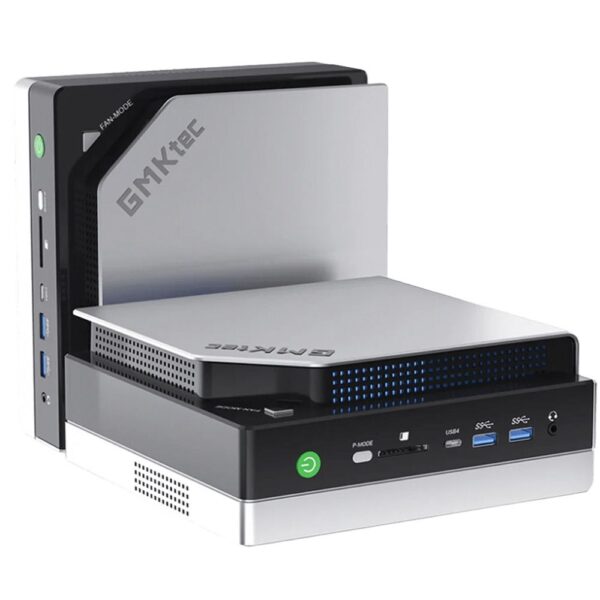 Mini PC GMKtec EVO-X2 AI AMD Ryzen AI Max+ 395 2 TB SSD - Cinza