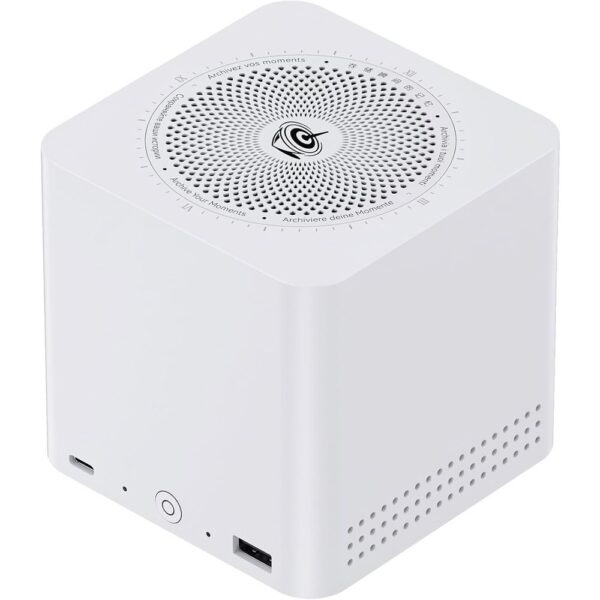 Mini PC Servidor NAS Beelink ME Mini Intel N95 12 GB 1 TB SSD - Branco pérola