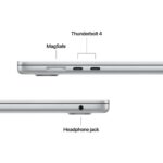 Apple MacBook Air (2026) MDV94LL/A 15.3" M5 512 GB - Prata - Imagem 3