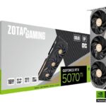 Placa de Vídeo Zotac Gaming GeForce RTX 5070 Ti Solid SFF OC Edition 16 GB GDDR7 (ZT-B50710J3-10P)