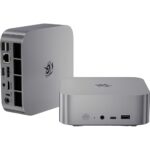Mini PC Beelink SER9 Pro AI AMD Ryzen 7 H 255 24 GB LPDDR5X 1 TB SSD - Cinza