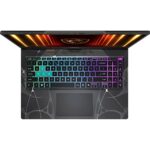 Notebook Gamer MSI Cyborg A15 B2HWEKG-071US 15.6" AMD Ryzen 7 260 RTX 5050 8 GB - Preto Translúcido - Imagem 2