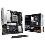 Placa-Mãe ASRock B850M Rock AM5 DDR5 Micro ATX Wi-Fi