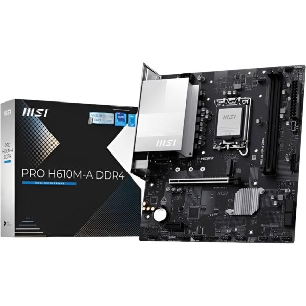 Placa-Mãe MSI H610M-A Pro LGA 1700 DDR4 Micro ATX