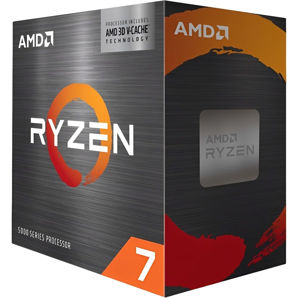 Processador AMD Ryzen 7 5800X3D AM4 8 Núcleos até 4.5 GHz 96 MB 3D V-Cache (Sem Cooler) Processador AMD Ryzen 7 5800X3D AM4 8 Núcleos até 4.5 GHz 96 MB 3D V-Cache (Sem Cooler) - Imagem 1