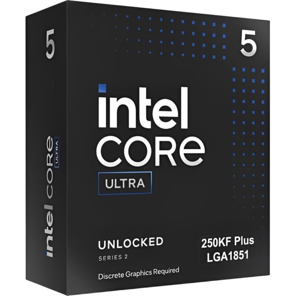 Processador Intel Core Ultra 5-250KF LGA 1851 18 Núcleos 3.3 GHz (Sem Cooler)