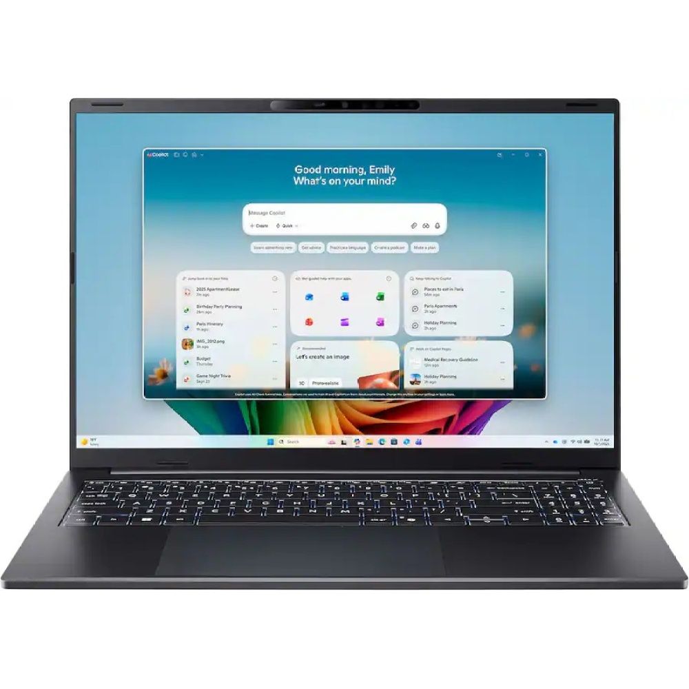Notebook Acer Swift Go SFG16-A71T-R87F 16" Touchscreen AMD Ryzen AI 9 465 32 GB 1 TB SSD - Obsidian Preto Notebook Acer Swift Go SFG16-A71T-R87F 16" Touchscreen AMD Ryzen AI 9 465 32 GB 1 TB SSD - Obsidian Preto - Imagem 1