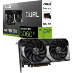 Placa de Vídeo Asus Dual GeForce RTX 5060 Ti OC Edition 16 GB GDDR7