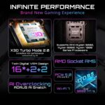 Placa-Mãe Gigabyte X870E Aorus Elite X3D AM5 DDR5 ATX - Imagem 7