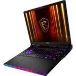 Notebook Gamer MSI Raider 16 HX AI A2XWIG-668CA 16" Core Ultra 9 275HX 64 GB NVIDIA GeForce RTX 5080 - Gris - Imagem 3
