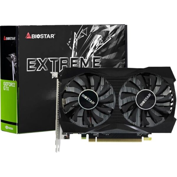 Placa de Vídeo Biostar Extreme Gaming GeForce GTX 1050 4 GB GDDR5 - Preto (VN1055XF41)