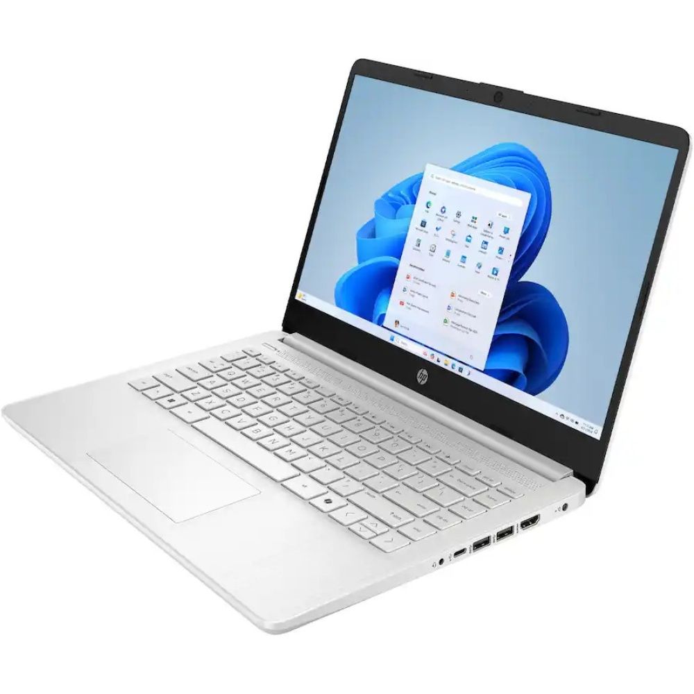 Notebook HP 14-DQ6101DX UFS 14" Intel N150 4 GB 128 GB SSD - Prata Notebook HP 14-DQ6101DX UFS 14" Intel N150 4 GB 128 GB SSD - Prata - Imagem 1