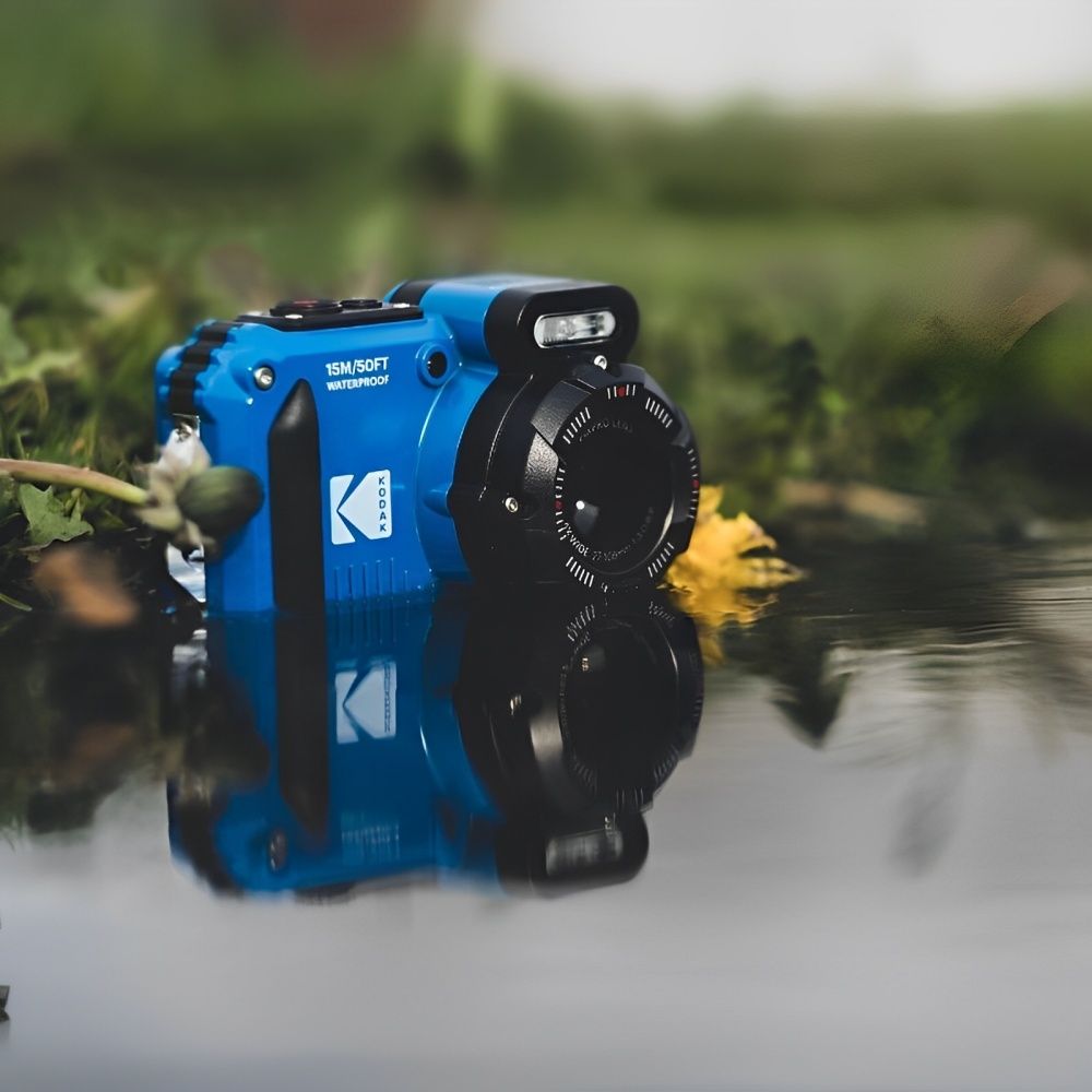 Câmera Kodak Pixpro WPZ2 - Azul + 2 Baterias + microSD - Imagem 2