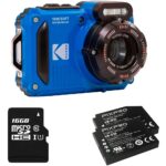 Câmera Kodak Pixpro WPZ2 - Azul + 2 Baterias + microSD - Imagem 3
