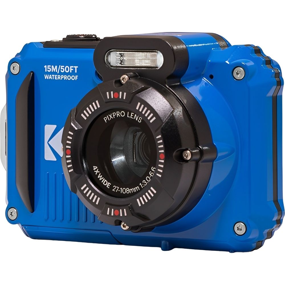 Câmera Kodak Pixpro WPZ2 - Azul + 2 Baterias + microSD - Imagem 6