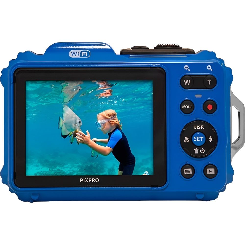 Câmera Kodak Pixpro WPZ2 - Azul + 2 Baterias + microSD - Imagem 8