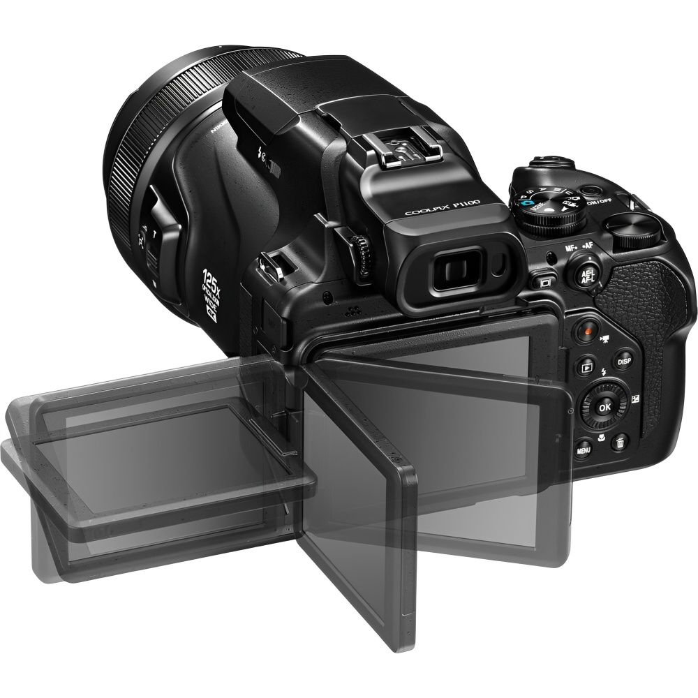 Câmera Nikon Coolpix P1100 24-3000mm UHD 4K - Preto - Imagem 5