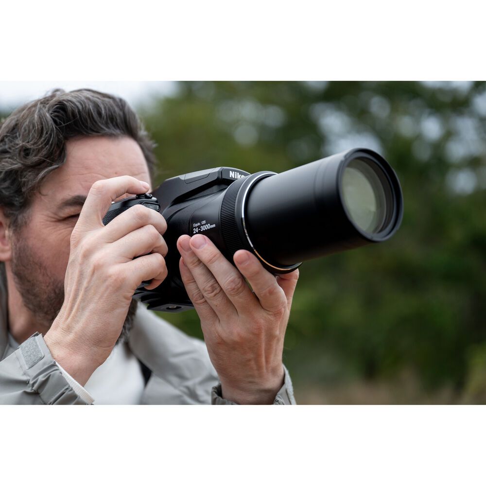 Câmera Nikon Coolpix P1100 24-3000mm UHD 4K - Preto - Imagem 12