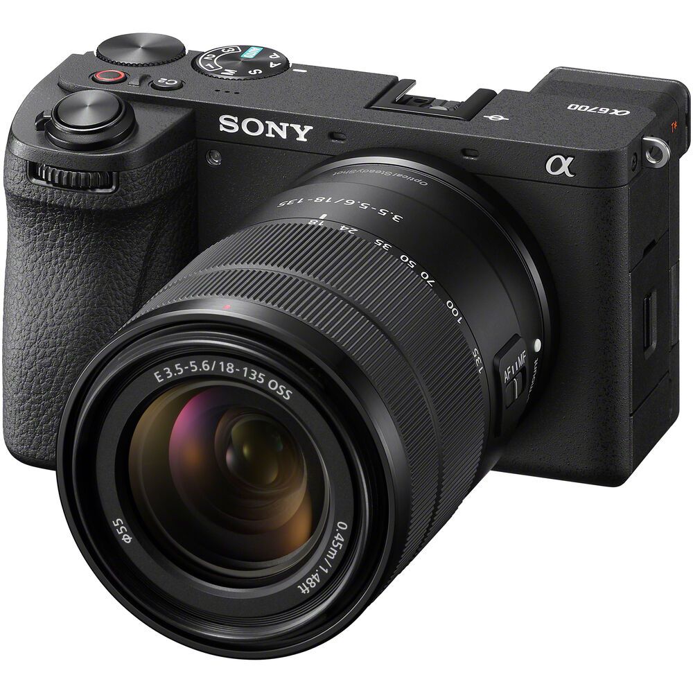 Câmera Sony a6700 (ILCE-6700) Kit 18-135mm f/3.5-5.6 OSS - Preto - Imagem 3