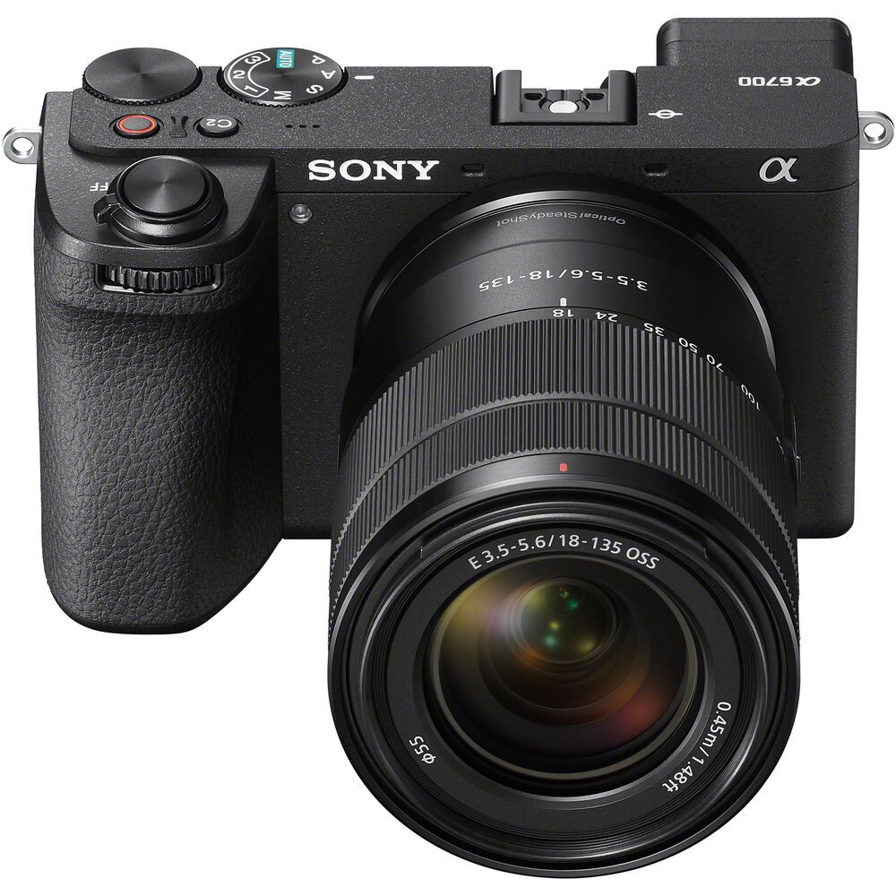 Câmera Sony a6700 (ILCE-6700) Kit 18-135mm f/3.5-5.6 OSS - Preto - Imagem 4