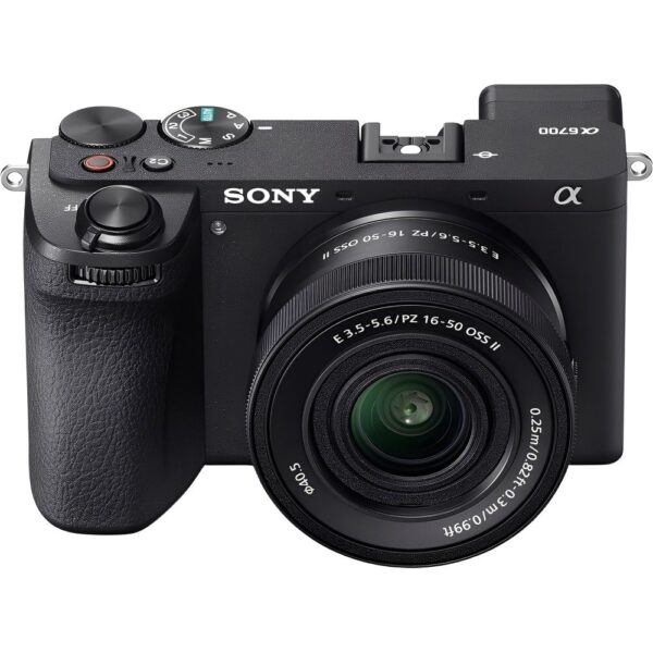 Câmera Sony a6700 (ILCE-6700K) Kit 16-50mm f/3.5-5.6 OSS II - Preto