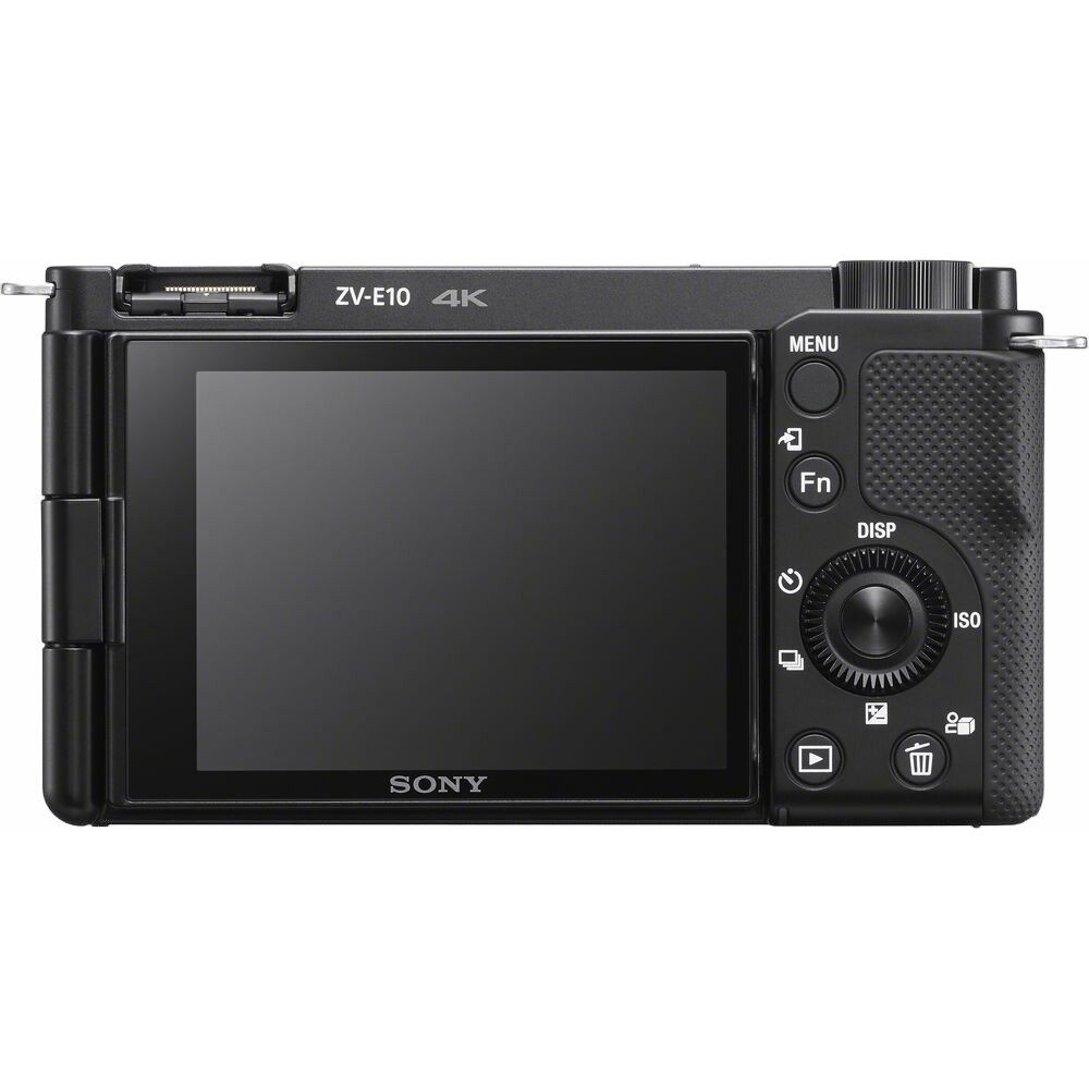 Câmera Sony ZV-E10 Corpo - Preto Câmera Sony ZV-E10 Corpo - Preto - Imagem 1