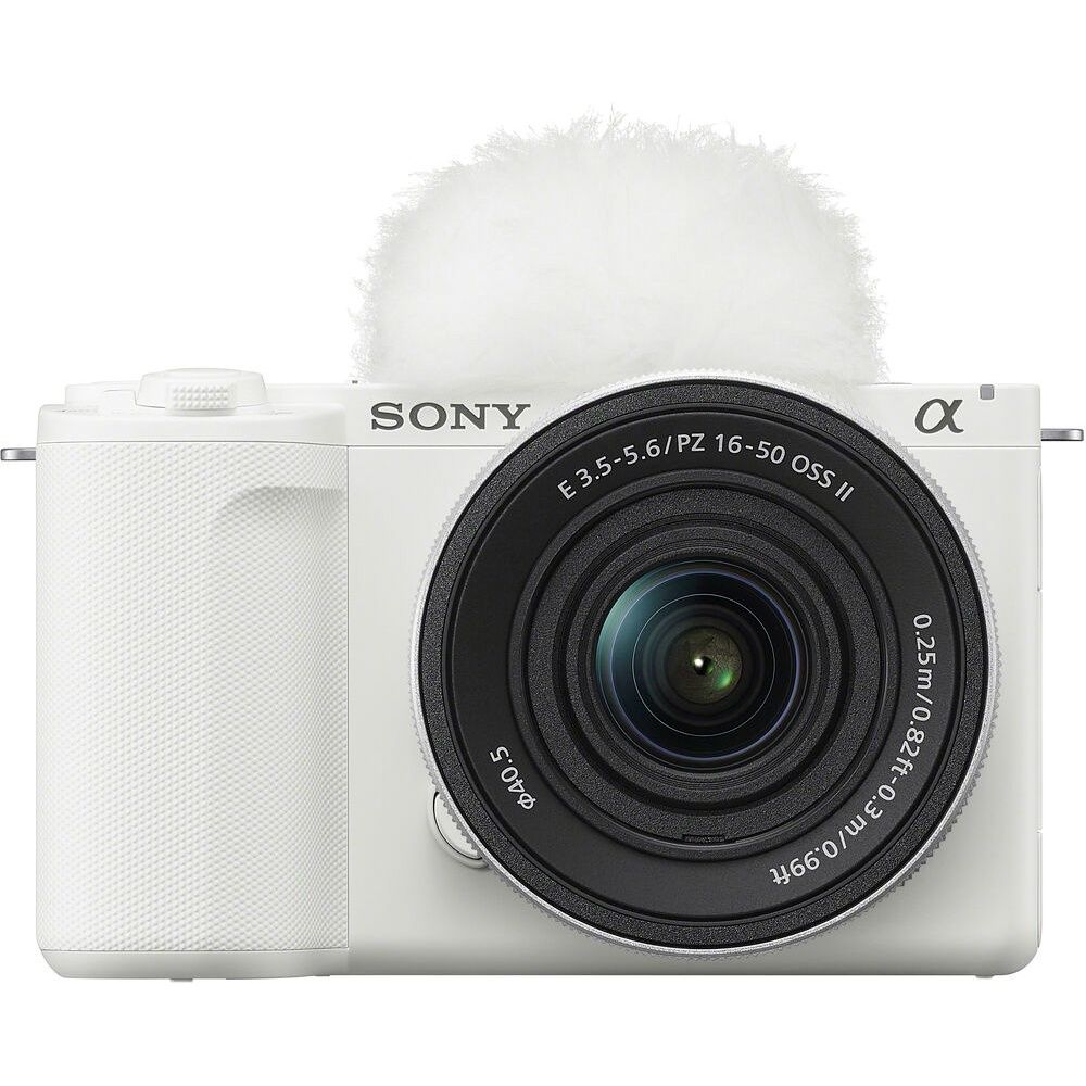 Câmera Sony ZV-E10 II Kit 16-50mm f/3.5-5.6 OSS II - Branco Câmera Sony ZV-E10 II Kit 16-50mm f/3.5-5.6 OSS II - Branco - Imagem 1