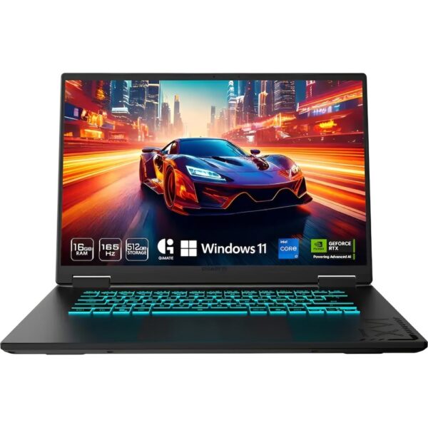 Notebook Gamer Gigabyte A16 CTHI3LA893SH 16" Intel Core i7-13620H RTX 5050 - Preto Steel