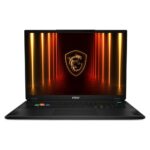Notebook Gamer MSI Stealth 18 HX AI 18" Core Ultra 9 275HX 64 GB GeForce RTX 5090 24 GB GDDR7 - Midnight Black