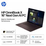 Notebook HP OmniBook X 16-CP1013DX 16" Snapdragon X2 Elite 24 GB 512 GB SSD PCI Express 4.0 - Deep Espresso - Imagem 3