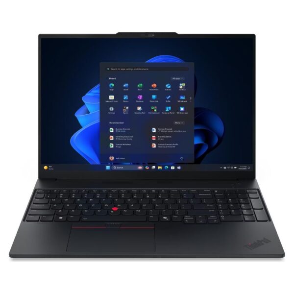 Notebook Lenovo ThinkPad E16 21TF0027US 16" Core 7 240H 16 GB 512 GB SSD M.2 NVMe - Anti-Glare