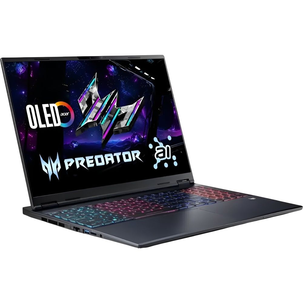 Notebook Gamer Acer Predator Helios Neo 16S AI PHN16S-71-98RF OLED 16" Intel Core Ultra 9 275HX RTX 5070 Ti 12 GB - Obsidian Preto - Imagem 1