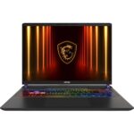Notebook Gamer MSI Vector 16 HX AI A2XWIG-400US 16" Intel Core Ultra 9-275HX 16 GB DDR5 1 TB SSD NVIDIA RTX 5080 16 GB GDDR7 - Cosmo Gray - Imagem 4