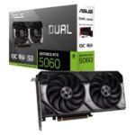 Placa de Vídeo ASUS GeForce RTX 5060 Dual OC Edition Advanced 8 GB GDDR7 (90YV0PS0-M0NA00) - Imagem 2