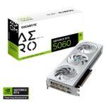 Placa de Vídeo Gigabyte GeForce RTX 5060 AERO OC 8 GB GDDR7 (GV-N5060AERO-OC-8GD) - Imagem 2