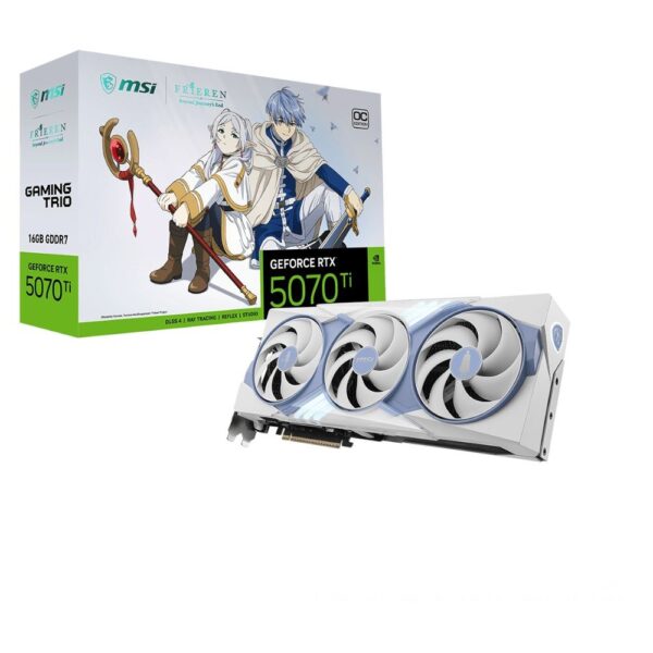 Placa de vídeo MSI GeForce RTX 5070 Ti FRIEREN EDITION OC 16 GB GDDR7