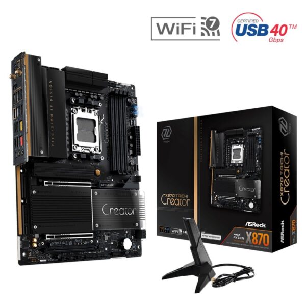 Placa-mãe ASRock X870 Taichi Creator AM5 DDR5 ATX