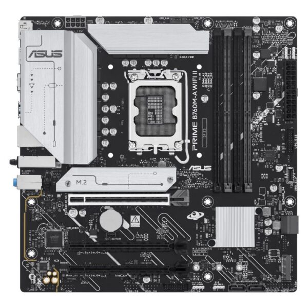 Placa-mãe Asus PRIME B760M-A WIFI II LGA 1700 DDR5 mATX