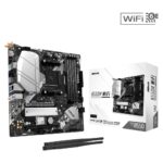 Placa-mãe B550M WiFi AM4 DDR4 Micro ATX