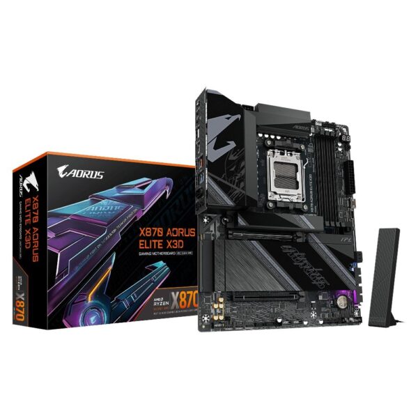 Placa-mãe Gigabyte X870 AORUS ELITE X3D AM5 DDR5 ATX