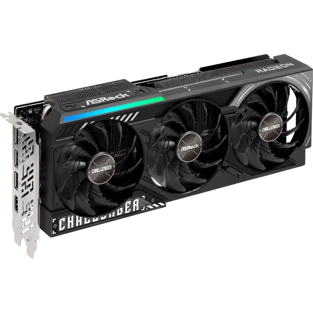 Placa de Vídeo Asrock Radeon RX 9070 XT Challenger 16 GB GDDR6 - Imagem 6