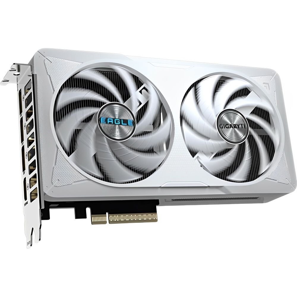 Placa de Vídeo Gigabyte GeForce RTX 5060 Eagle ICE OC Edition 8 GB GDDR7 - Branco (GV-N5060EAGLEOC ICE-8GD) - Imagem 5