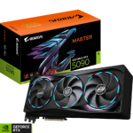 Placa de Vídeo Gigabyte GeForce RTX 5090 Master OC Edition 32 GB GDDR7 (GV-N5090AORUS M-32GD)