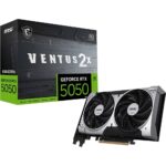 Placa de Vídeo MSI GeForce RTX 5050 Ventus 2X OC Edition 8 GB GDDR6