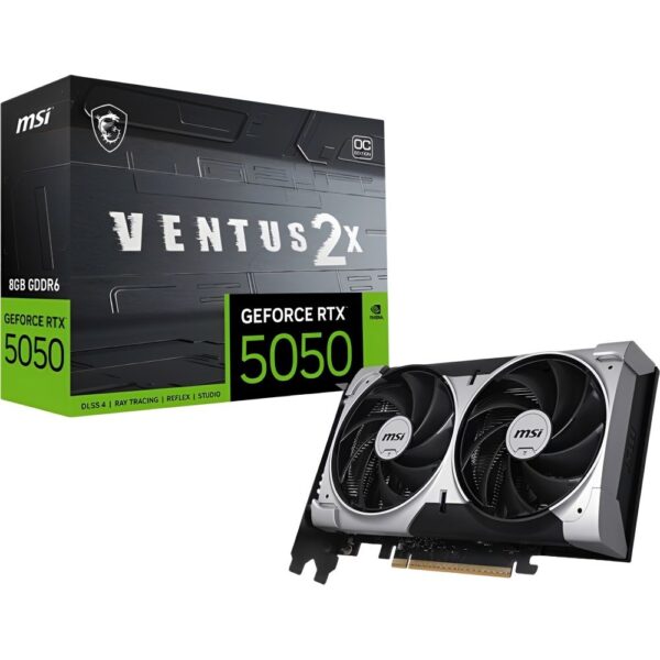 Placa de Vídeo MSI GeForce RTX 5050 Ventus 2X OC Edition 8 GB GDDR6