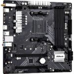 Placa-Mãe ASRock B450M/AC R2.0 AM4 DDR4 Micro ATX