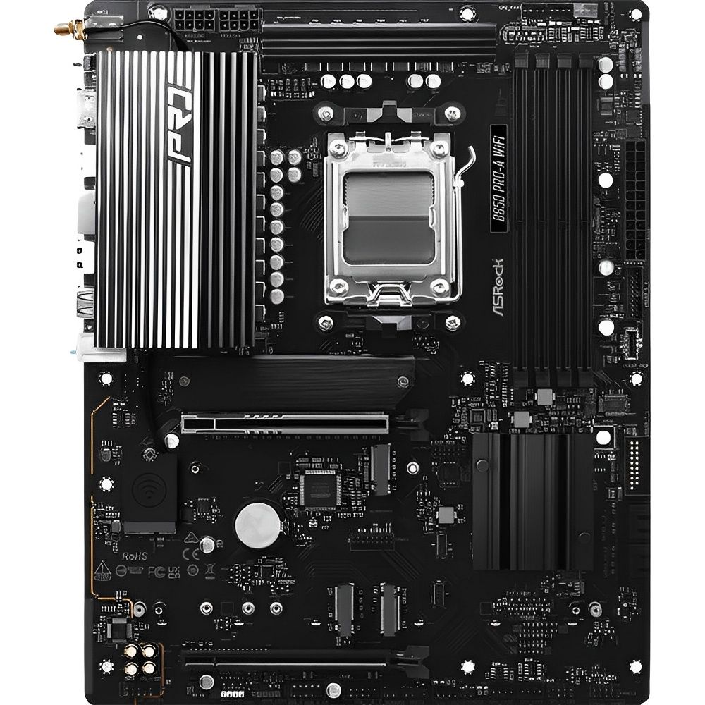Placa-Mãe ASRock B850 PRO-A AM5 DDR5 ATX Wi-Fi - Imagem 5